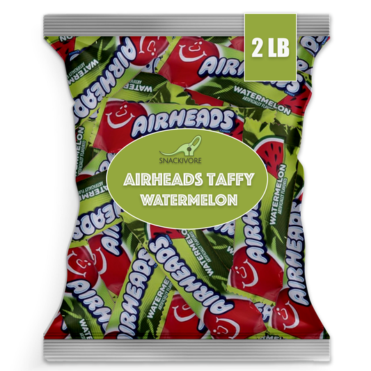 Airheads Taffy Watermelon Bulk 2lb Bag