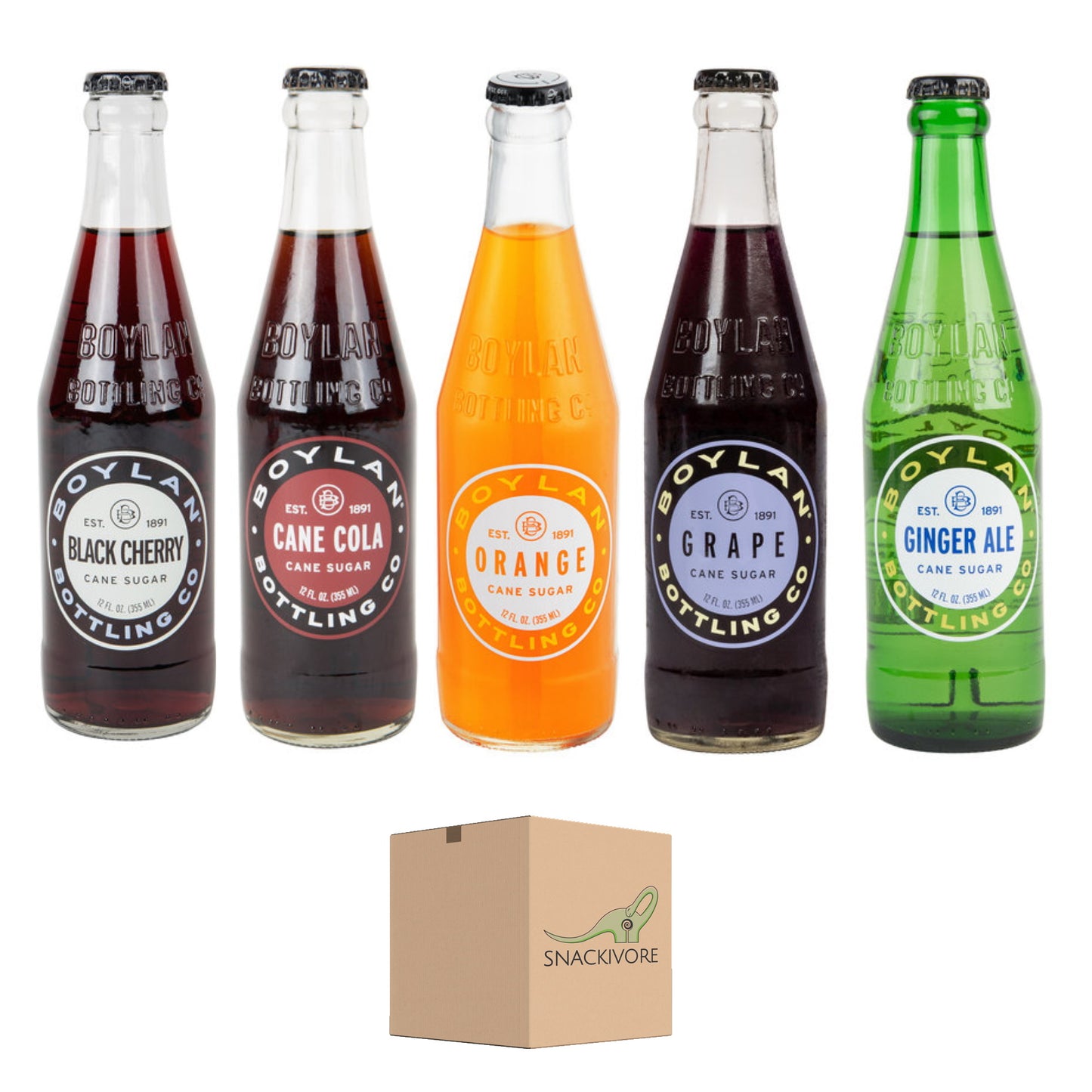 Boylan Bottling Soda pack of 5