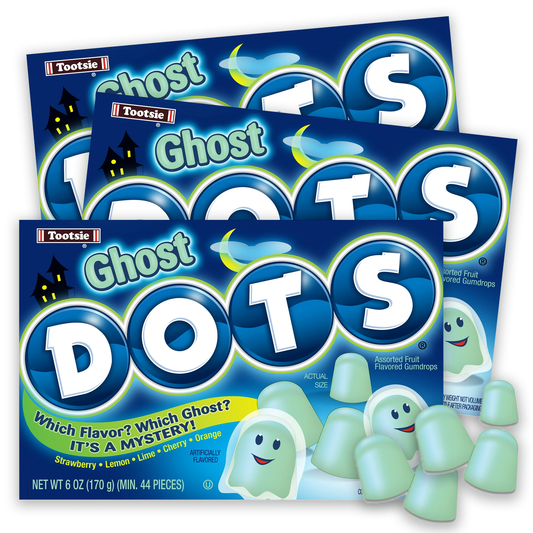 DOT Ghosts 6oz Box Pack of 3