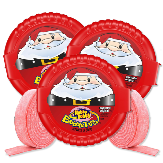 Hubba Bubba Christmas Santa Pack of 3