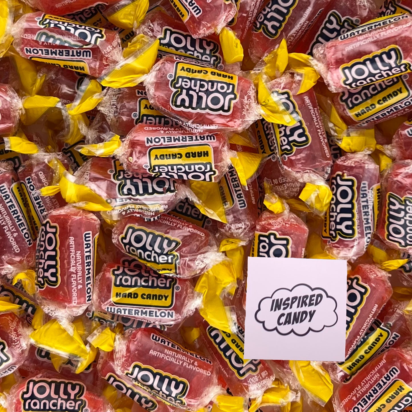 Watermelon Jolly Ranchers Hard Candy Bulk 5lb Bag, Jolly Rancher Watermelon Candy by Inspired Candy.