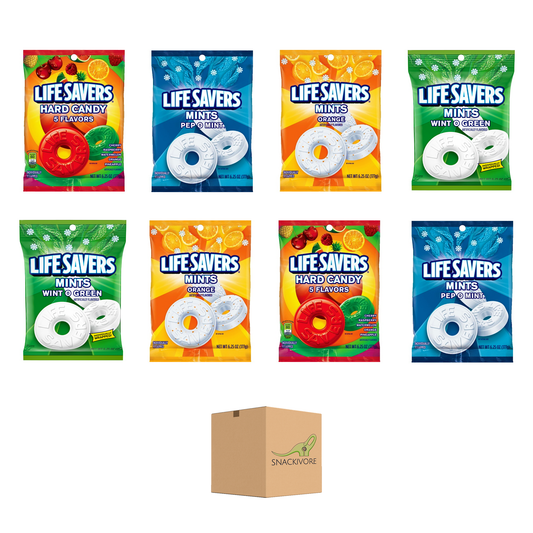 lifesavers 4 pack variety 8 total 2 of each flavor