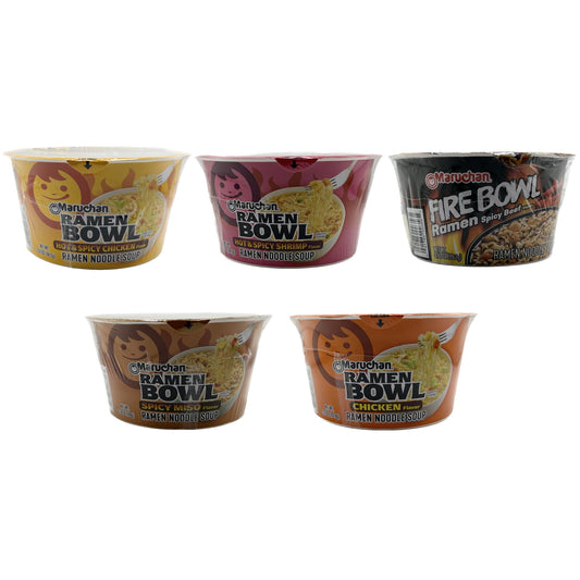 Maruchan Bowl 6 pack of 5 Flavors