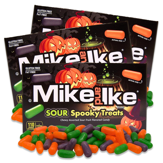 Mike and Ike Sour Spooky Box Theater 4.25oz