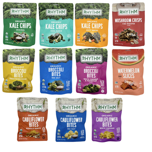 rythmn superfoods variety pack of 11 flavors