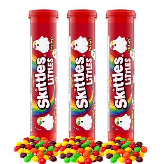 Skittle Little Halloween Ghost Tubs 1.9oz Pack of 3