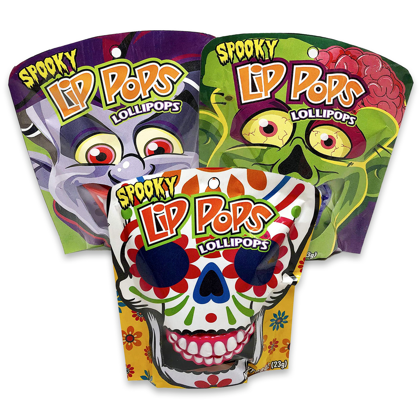 Spooky Lips Pops (Pack of 3)