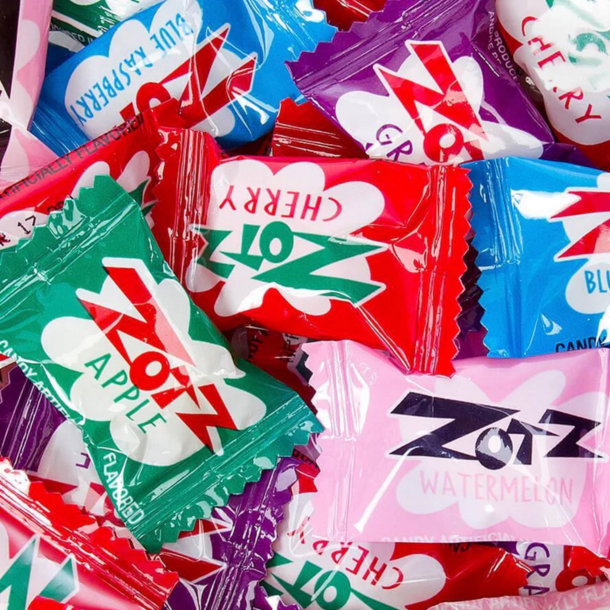 Zotz Fizzy Candy Assorted Bulk 2LB Bag of Zots Vintage Candy, Retro Ca –  Inspired Candy