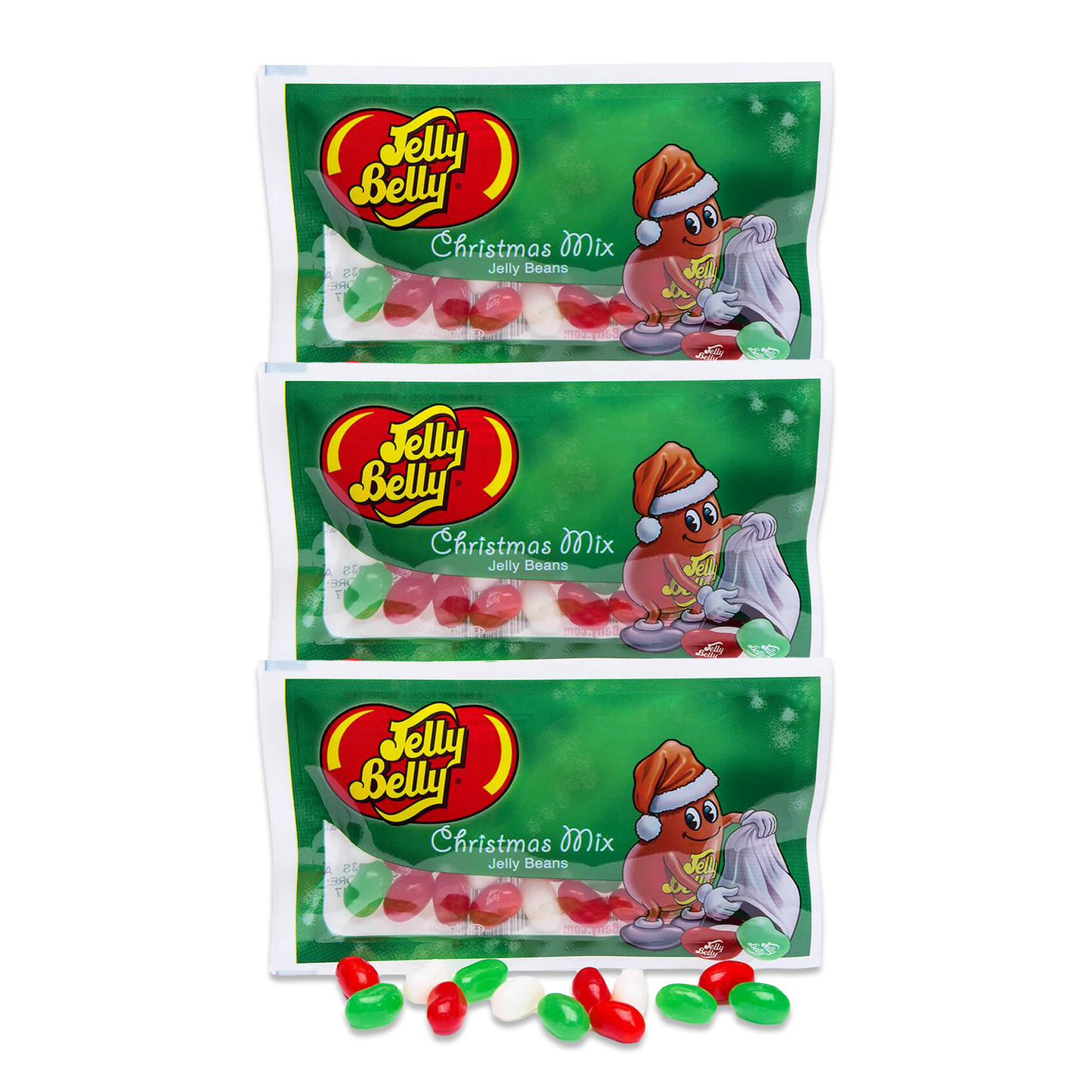 Jelly Belly Christmas Mix 1oz Pack of 3