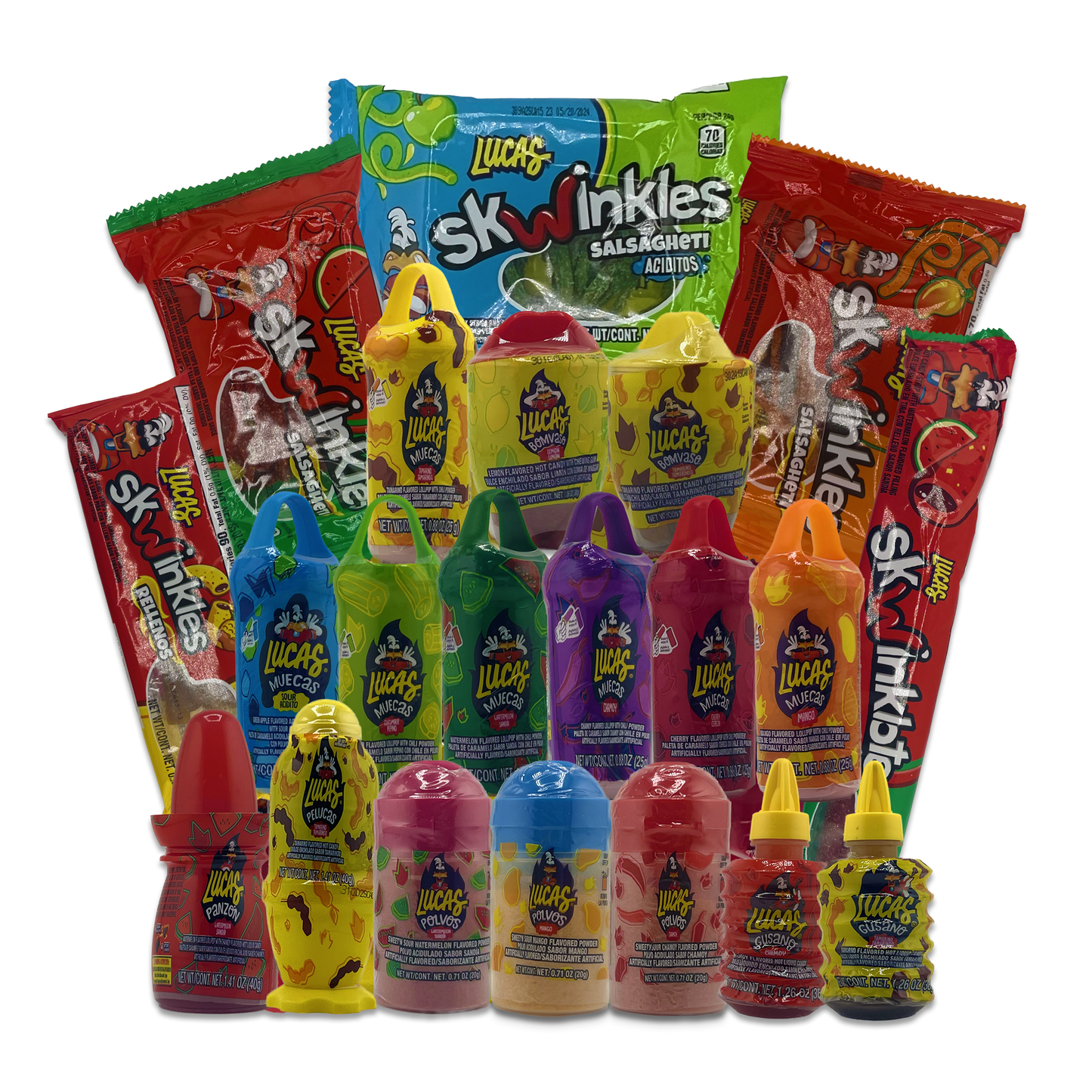 Lucas Candy 21 Piece Variety Pack