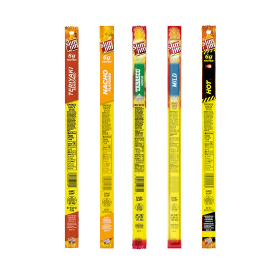 Slim Jim, Giant Size, Variety 5 Pack